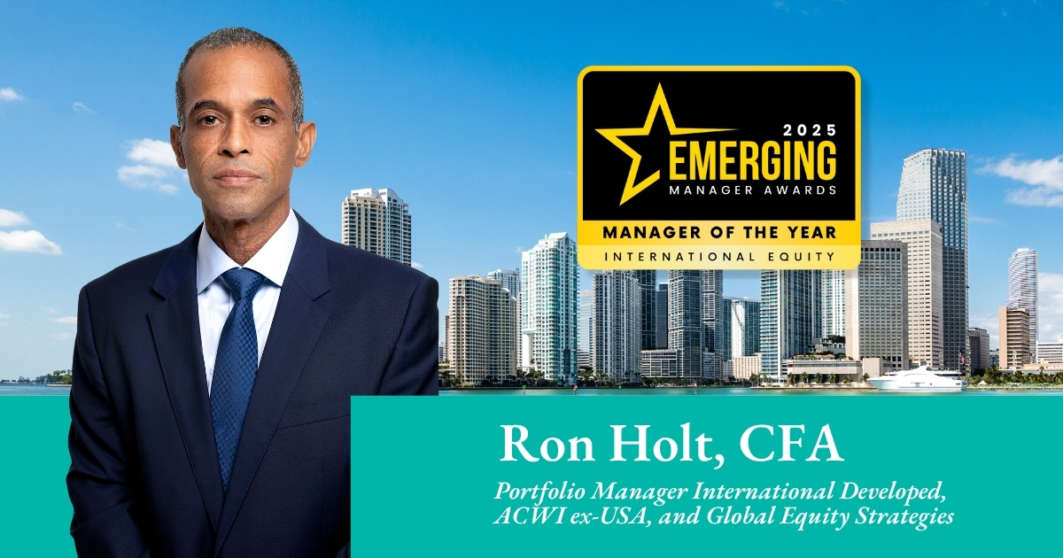 Ron Holt, CFA - Channing Global Advisors